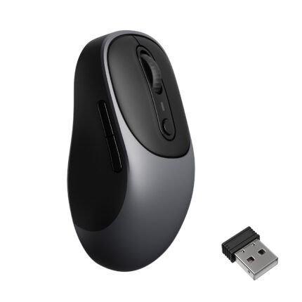 BM24-C61_Keychron-BM24-Wireless-Mouse-Metal-Grey_0. Keychron BM24 Wireless Silent Mouse - Metal Grey