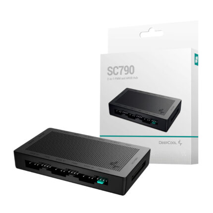 R-SC790-BKNSNN-G_DeepCool-SC790-6-Port-ARGB-PWM-Fa. DeepCool SC790 6 Port ARGB PWM Fan Hub