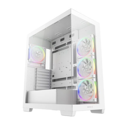 R-CG580-WHADA4-G-2_DeepCool-CG580-4F-V2-ARGB-ATX-G. DeepCool CG580 4F V2 ARGB ATX Gaming Chassis – White