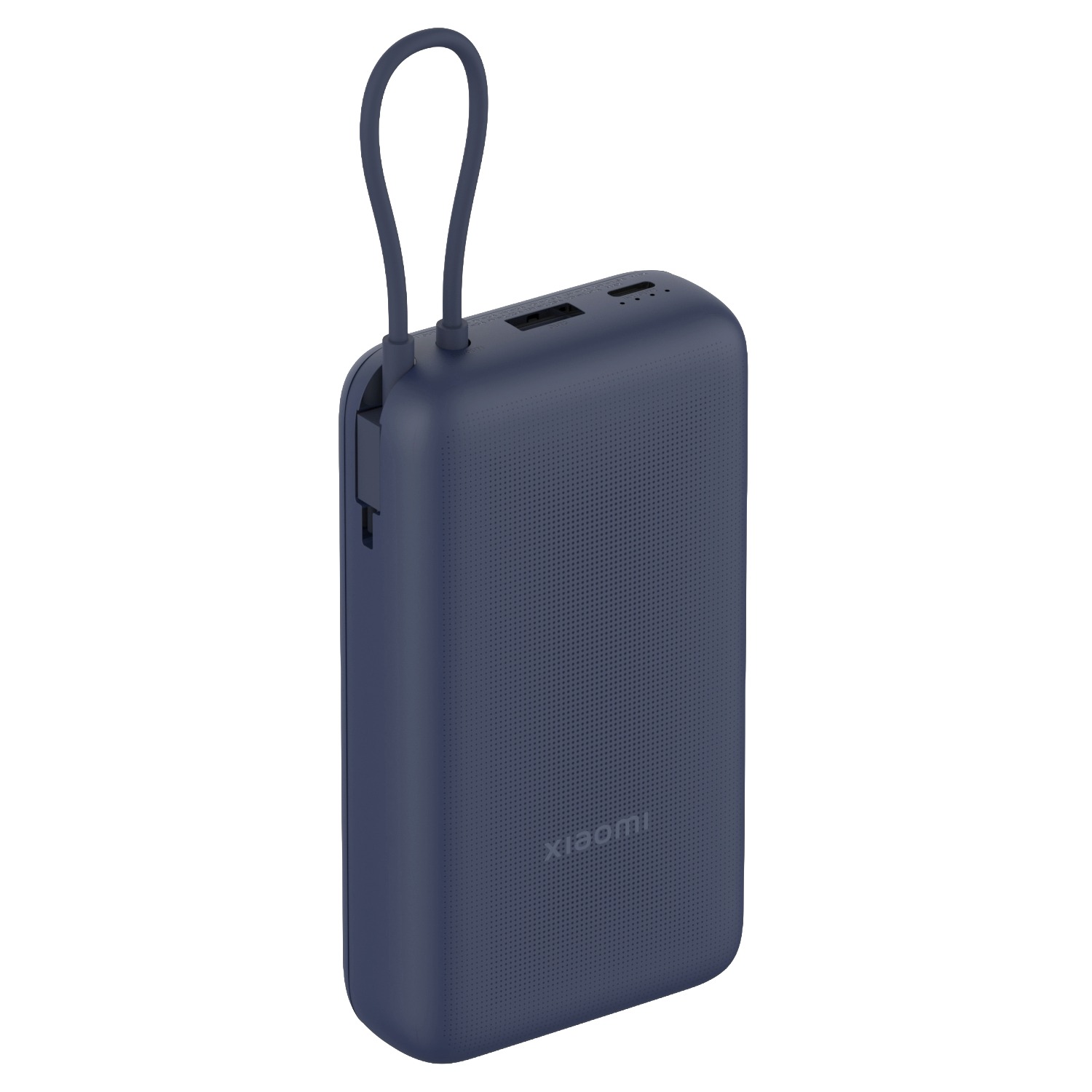 Xiaomi 33W Power Bank 20000mAh (Integrated Cable) – Blue 1 BHR8975GL_Xiaomi-20000mAh-PBank-Intg-Cable-Blue_01. Xiaomi 33W Power Bank 20000mAh (Integrated Cable) – Blue