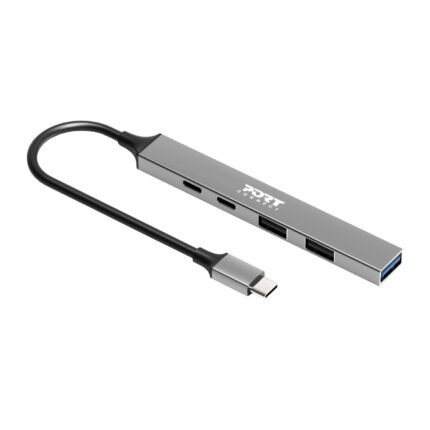 900163_Port-USB-Type-C-Hub-4-x-USB-1-x-Charging-Po. Port USB Type-C Hub 4 x USB + 1 x Charging Port