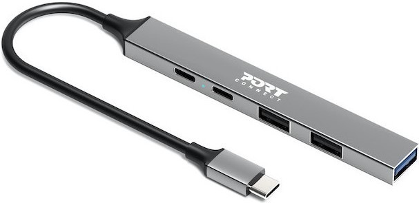 Port USB Type-C Hub 4 x USB + 1 x Charging Port 2 Big_usb-c-hub-with-4-usb-ports-1x-usb-c-100w-1.jpg. Port USB Type-C Hub 4 x USB + 1 x Charging Port