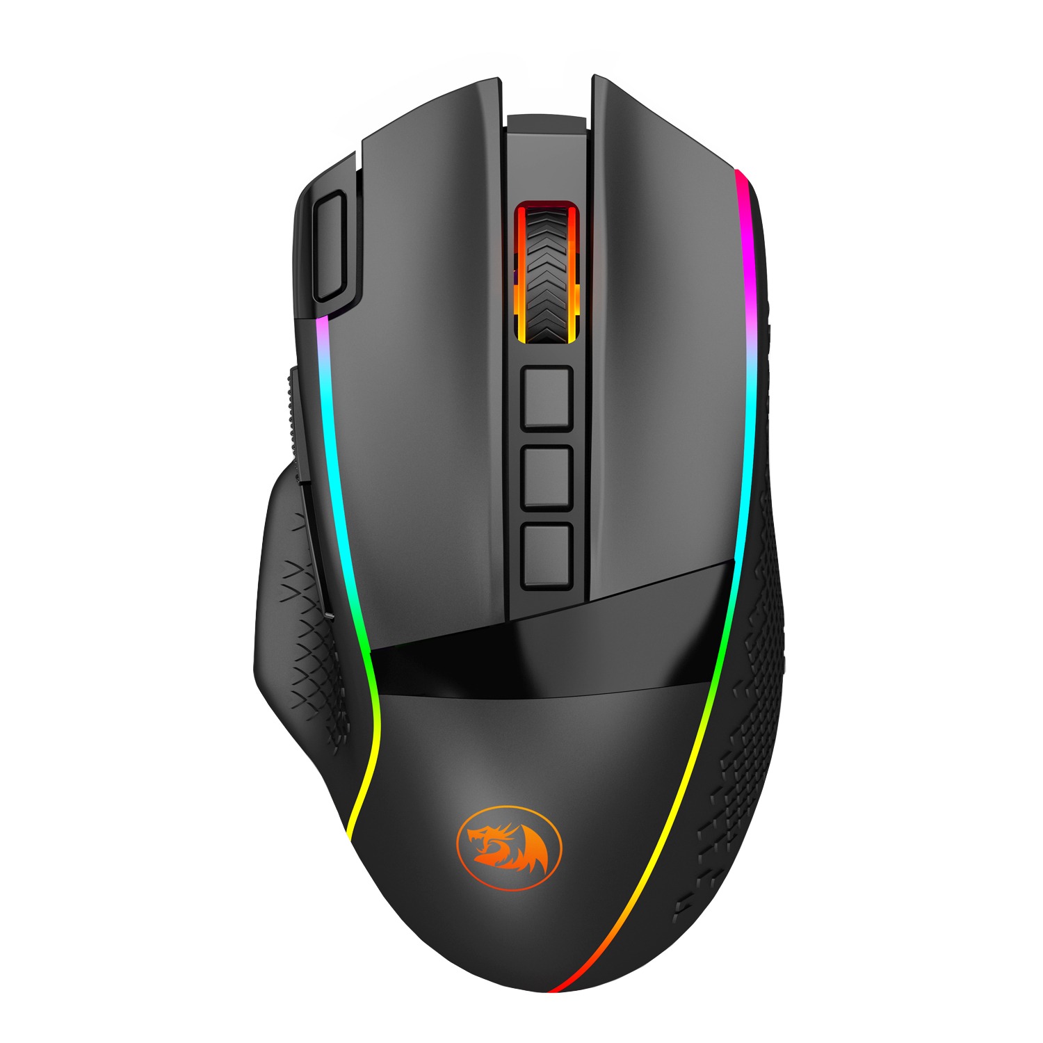 Redragon M991 RGB PRO ENLIGHTENMENT 26000 DPI Wireless Gaming Mouse - Black 1 RD-M991RGB-PRO_Redragon-M991-RGB-PRO-ENLIGHTENMENT. Redragon M991 RGB PRO ENLIGHTENMENT 26000 DPI Wireless Gaming Mouse - Black