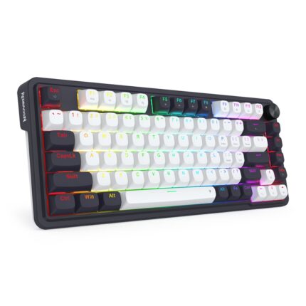 RD-K673WB-RGB-M_Redragon-K673-UCAL-75-Magnetic-Ult. Redragon K673 UCAL 75% Magnetic Ultramag Switch Wired Keyboard - Black