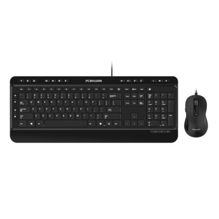 PCB-KBC-ALPHA-US-WIRED_PCBuilder-ALPHA-Silent-Wire. PCBuilder ALPHA Silent Wired Keyboard and Mouse Combo