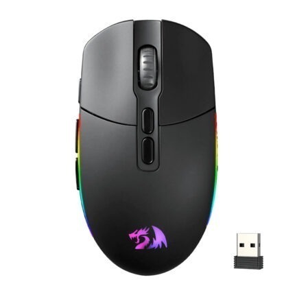 RD-M719RGB-PRO_Redragon-M719-Pro-INVADER-10000DPI-. Redragon M719 Pro INVADER 10000DPI 2.4GHz Wireless Gaming Mouse - Black