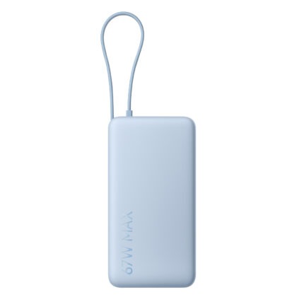 BHR08O8GL_Xiaomi-67W-Power-Bank-20000-Integrated-C. Xiaomi 67W Power Bank 20000 (Integrated Cable) - Ice Blue