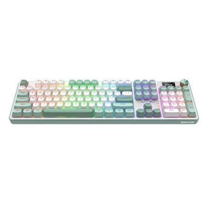 RD-K761WG-RGB-PRO_Redragon-WYVERN-K761-Pro-Full-si. Redragon WYVERN K761 Pro Full-size RGB Wireless Mechanical Gaming Keyboard - White/Green