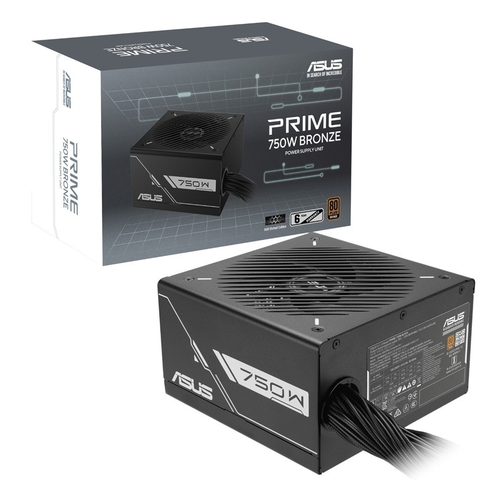 Asus PRIME 750W 80 PLUS Bronze ATX Non-modular Power Supply 1 PRIME-750B-BLACK_Asus-PRIME-750W-80-PLUS-Bronze-AT. Asus PRIME 750W 80 PLUS Bronze ATX Non-modular Power Supply