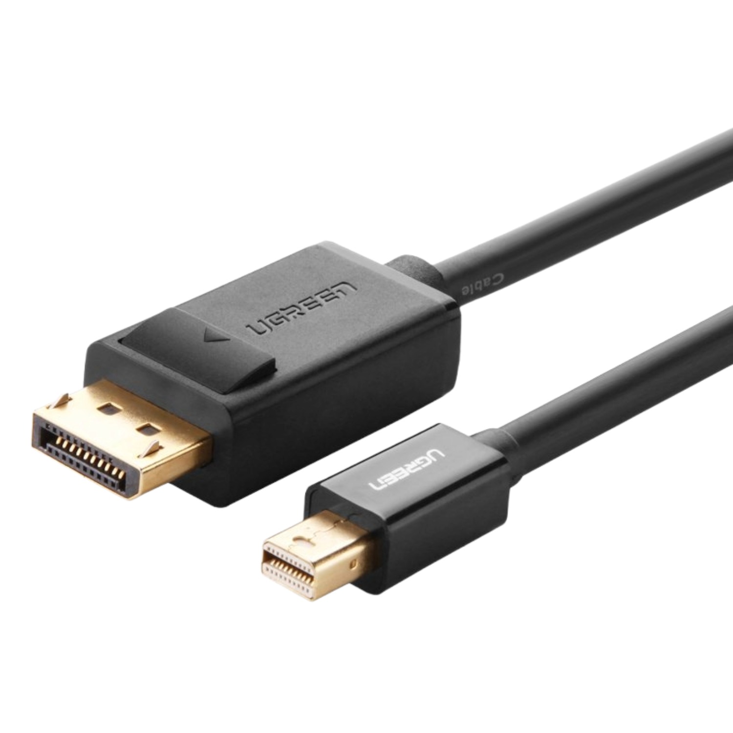 UGREEN Mini DisplayPort to DisplayPort Cable 1.5m -Black 1 MD105-10477_UGREEN-Mini-DisplayPort-to-DisplayPort. UGREEN Mini DisplayPort to DisplayPort Cable 1.5m -Black