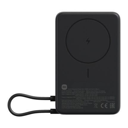 BHR08P9GL_Xiaomi-Magnetic-Power-Bank-10000mAh-with. Xiaomi Magnetic Power Bank 10000mAh with Built-in Stand - Dark Grey
