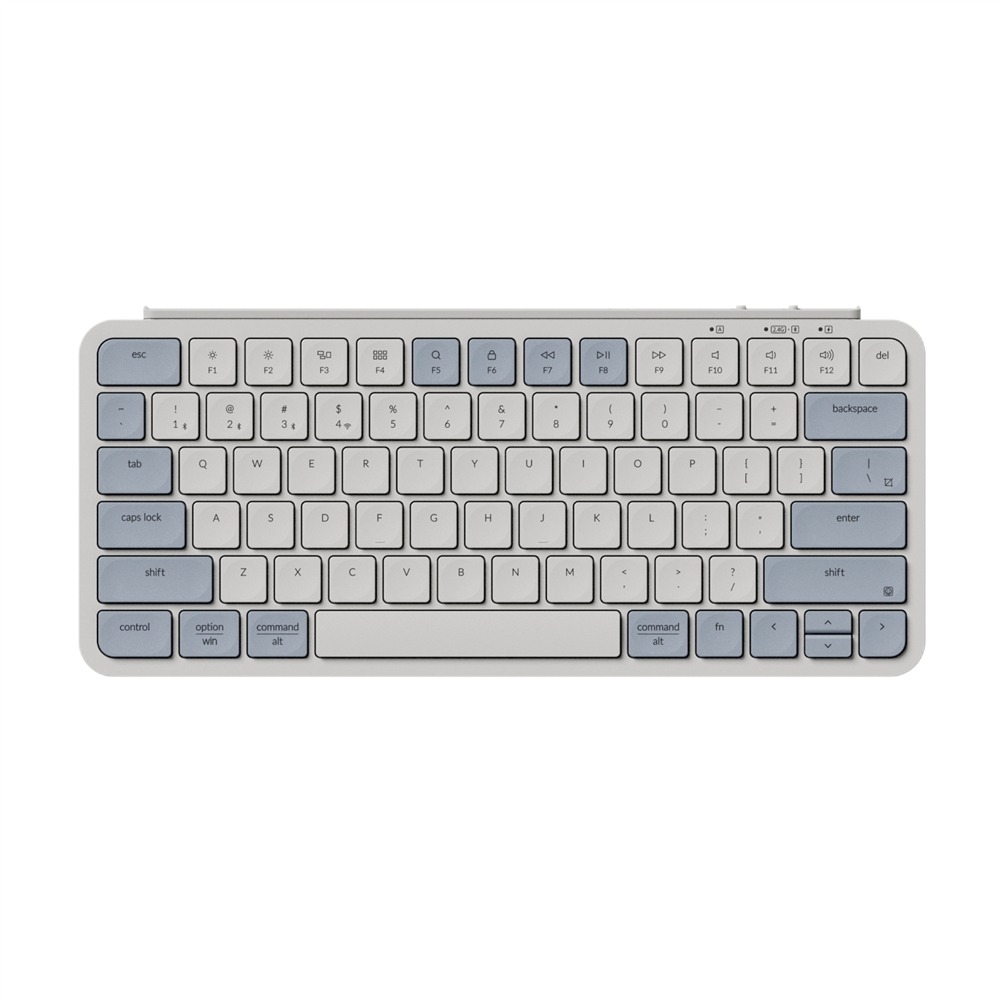 Keychron B11 Pro Ultra-Slim 75% Wireless Keyboard - Retro blue 1 B1P-K11_Keychron-B11-Pro-Ultra-Slim-WRLS-KB-Retro-. Keychron B11 Pro Ultra-Slim 75% Wireless Keyboard - Retro blue