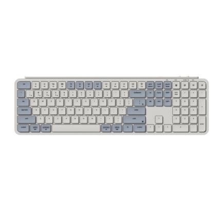 B6P-K11_Keychron-B11-Pro-Ultra-Slim-10-WRLS-KB-Ret. Keychron B6 Pro Ultra-Slim 100% Wireless Keyboard - Retro Blue
