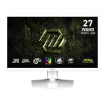 MAG-274QRFW-E20_MSI-MAG-274QRFW-E20-27-inch-WQHD-2. MSI MAG 274QRFW E20 27" WQHD 200Hz IPS Gaming Monitor - White