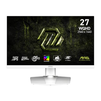 MAG-274QRFW-E20_MSI-MAG-274QRFW-E20-27-inch-WQHD-2. MSI MAG 274QRFW E20 27" WQHD 200Hz IPS Gaming Monitor - White