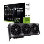 TUF-RTX5060-O8G_ASUS-TUF-Gaming-GeForce-RTX-5060-8. ASUS TUF Gaming GeForce RTX 5060 8GB GDDR7 OC Edition Graphics Card