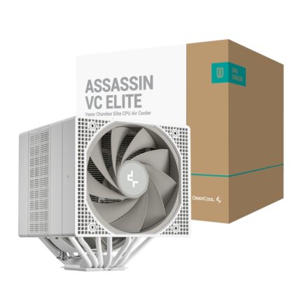 R-ASN4-WHNVNN-GJD_DeepCool-Assassin-VC-Elite-CPU-A. DeepCool ASSASSIN VC ELITE CPU Air Cooler - White