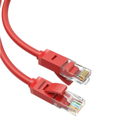 NW102-80829_UGREEN-RJ45-CAT6-1m-LAN-Network-Cable-. UGREEN RJ45 CAT6 1m LAN Network Cable – (1Gbps, 250MHz) – Red