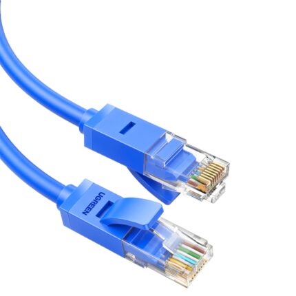 NW102-11202_-UGREEN-Cat6-RJ45-Gigabit-Ethernet-Cab. UGREEN RJ45 CAT6 2m LAN Network Cable – (1Gbps, 250MHz) – Blue