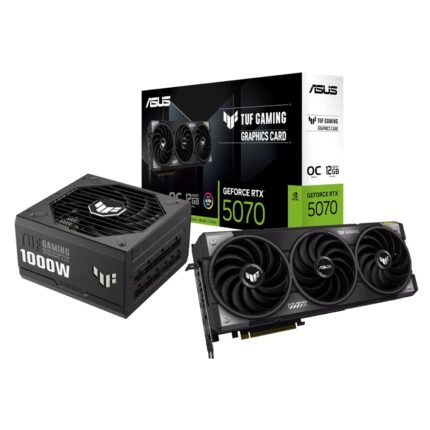 ASUS_CC_BUN_3_Asus-TUF-Gaming-GeForce-RTX-5070-OC-. Asus TUF Gaming GeForce RTX 5070 OC Edition and 1000W 80 PLUS Gold Modular Power Supply Bundle 