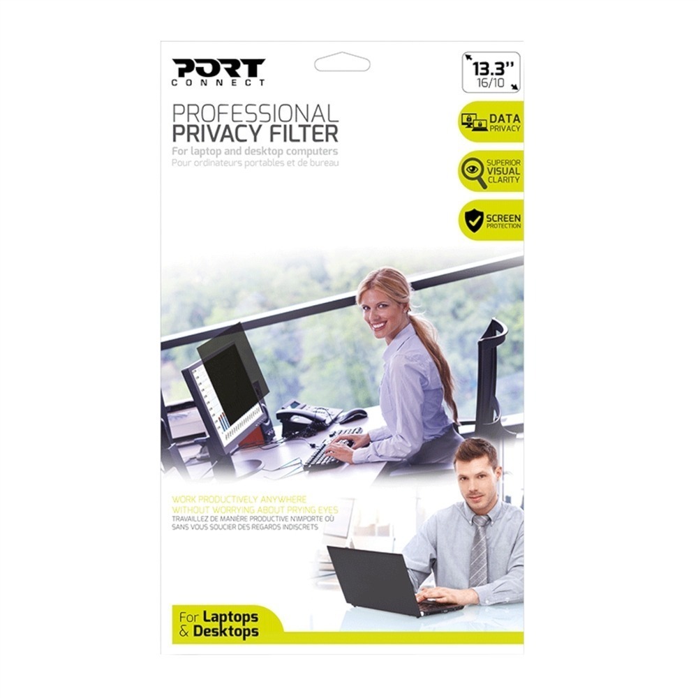 Port Designs 13.3" Touch Screen Privacy Filter 1 900389_Port-Designs-13.3-inch-Touch-Screen-Privacy. Port Designs 13.3" Touch Screen Privacy Filter