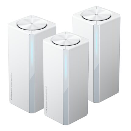 DVB4486GL_Xiaomi-Mesh-AX3000-NE-Wi-Fi-6-Router-3-P. Xiaomi Mesh System AX3000 NE Whole-Home Wi-Fi 6 Router (3-Pack) – White