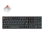 V6U-D1_Keychron-V6-Ultra-8K-Wireless-Custom-Mechan. Keychron V6 Ultra 100% 8K Red Switch Hot-Swappable Gateron Jupiter RGB Wireless Keyboard