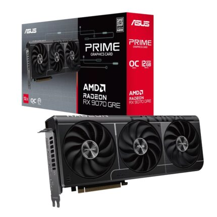 PRIME-RX9070GRE-O12G_ASUS-Prime-Radeon-RX-9070-GRE. ASUS Prime Radeon RX 9070 GRE EVO OC Edition 12GB GDDR6 Graphics Card