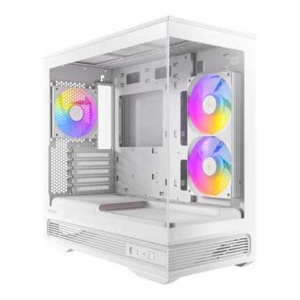 C2M-ARGB-W_Antec-C2M-ARGB-Compact-Micro-ATX-Gaming. Antec C2M ARGB Compact Micro-ATX Gaming Chassis - White