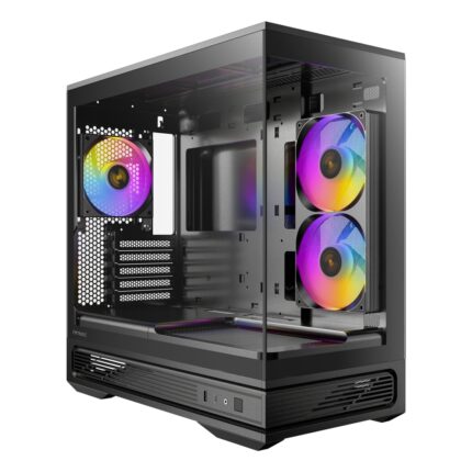 C2M-ARGB-B_Antec-C2M-ARGB-Compact-Micro-ATX-Gaming. Antec C2M ARGB Compact Micro-ATX Gaming Chassis - Black