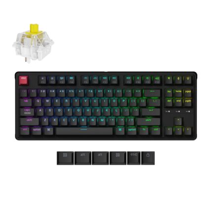 C3PX-H4_Keychron_C3_Pro_80_8K_Super_Banana_Switc_w. Keychron C3 Pro 80% 8K Super Banana Switch Hot-swappable RGB Wired Custom Mechanical Keyboard