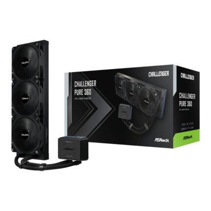 CHALLENGER-PURE-360_ASRock_Challenger_Pure_360_AIO. ASRock Challenger Pure 360 AIO Liquid Cooler - Black
