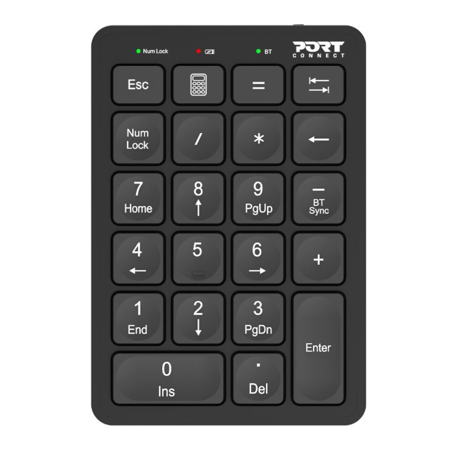 Port Connect Bluetooth Rechargeable Keypad 1 900802_Port-Connect-Bluetooth-Rechargeable-Keypad-. Port Connect Bluetooth Rechargeable Keypad