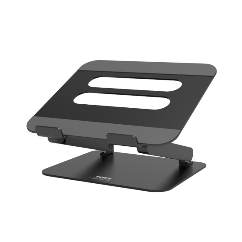 Port Connect Ergonomic Aluminium Notebook Stand 1 901108_wr_01.jpg. Port Connect Ergonomic Aluminium Notebook Stand