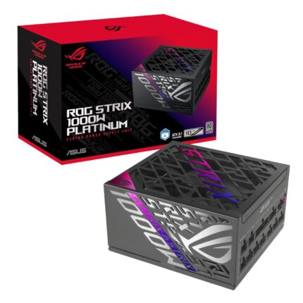 ROG-STRIX-1000P-GAMING_ASUS_ROG_STRIX_1000W_80_PLU. ASUS ROG STRIX 1000W 80 PLUS Platinum ATX 3.1 Fully-Modular Power Supply