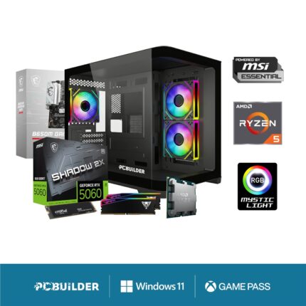PCB_SPECIALIST_07_PCBuilder-Ryzen-5-7600-SPECIALIS. PCBuilder Ryzen 5 7600 SPECIALIST Windows 11 Gaming PC