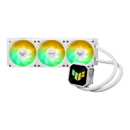TUFGAMINGLCIII360ARGBWH_ASUS_TUF_Gaming_LC_III_360. ASUS TUF Gaming LC III 360 ARGB White Edition Liquid CPU Cooler