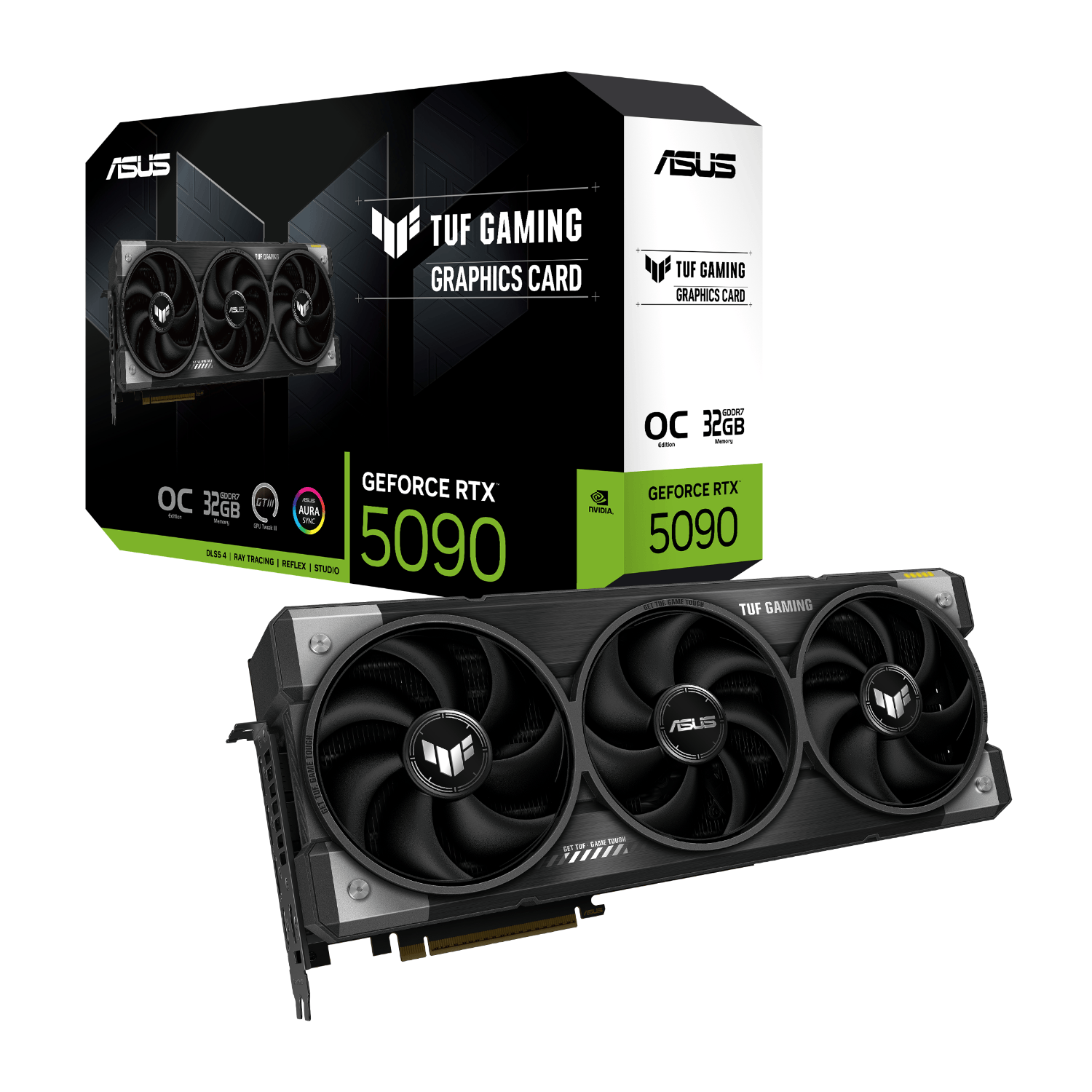 ASUS TUF Gaming GeForce RTX 5090 32GB GDDR7 OC Edition Graphics Card 1 TUF-RTX5090-O32G-GAMING_ASUS_TUF_Gaming_GeForce_RT. ASUS TUF Gaming GeForce RTX 5090 32GB GDDR7 OC Edition Graphics Card