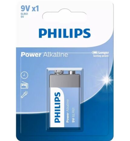 6LR61P1B/40 #2. Philips 9V Power Alkaline