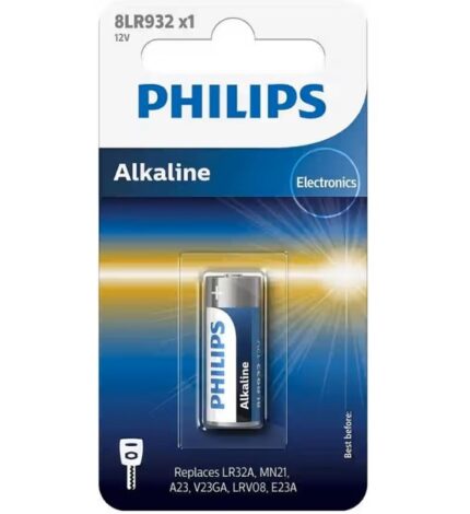 8LR932/73X10 #1. Philips 12V Alkaline