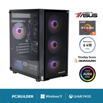 PCB_STALKER_01_PCBuilder-Ryzen-5-5500-STALKER-Wind. PCBuilder Ryzen 5 5500 STALKER Windows 11 Gaming PC