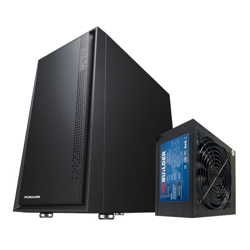 PCBuilder Bunker Micro-ATX Chassis + 300W PSU 1 PCB-CH-BUNKER_wr_01b.jpg. PCBuilder Bunker Micro-ATX Chassis + 300W PSU