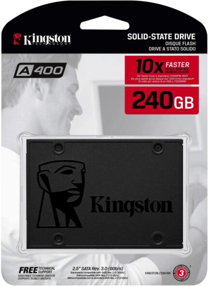 HD-KN240A400 #1. Kingston A400 240GB 2.5" - Solid State Drive