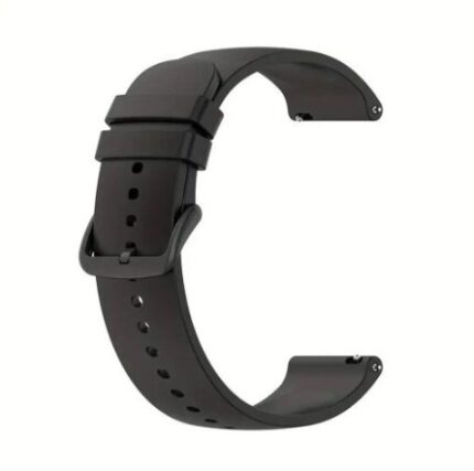 SP-SGGS3S-K #5. Samsung Galaxy Gear S3 Silicone Watch Strap (22mm) - Black