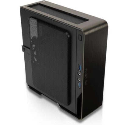 CH-ICKK+150 #2. In Win Chopin Mini-ITX Chassis - Black (Includes 150W 80 Plus Bronze PSU)