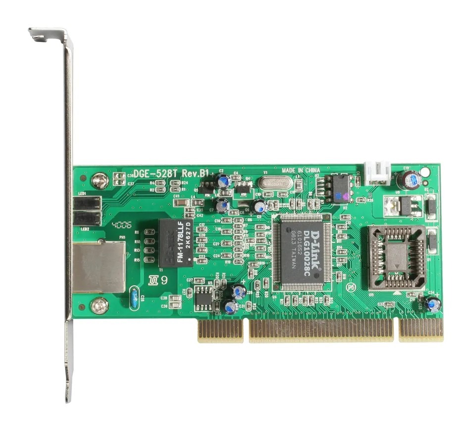D-Link DGE528T 10/100/1000 Gigabit Network PCI Adapter 7 dge-528t-b1-image-front-l_7kva.jpg. D-Link DGE528T 10/100/1000 Gigabit Network PCI Adapter