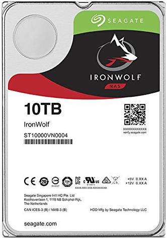 HD-S10000N #1. Seagate 10TB Ironwolf 3.5" NAS Internal Hard Drive