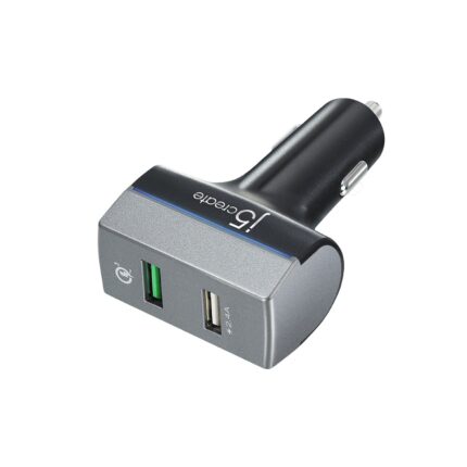 jupv20_1_878e3657-1fff-454e-a6cc-fdcb8f3ce741_2400. J5 JUPV20 QC+USB-car charger