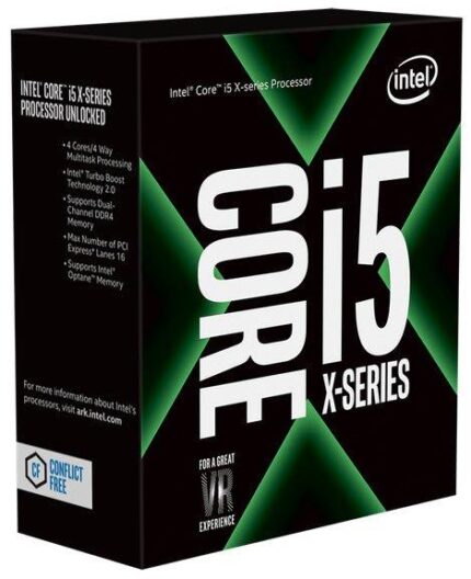 CP-IX7640X #1. Intel Core i5-7640X X-Series 4.0GHz (4.2GHZ Turbo) Quad-Core LGA 2066 Processor