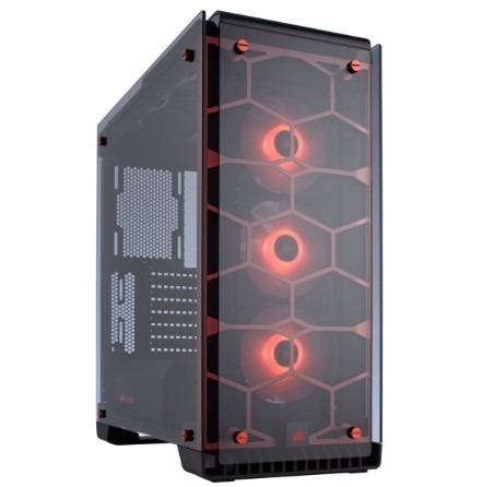 Corsair Crystal Series 570X RGB Tempered Glass Mid-Tower - Red 1 CH-C570XRGBR #6. Corsair Crystal Series 570X RGB Tempered Glass Mid-Tower - Red